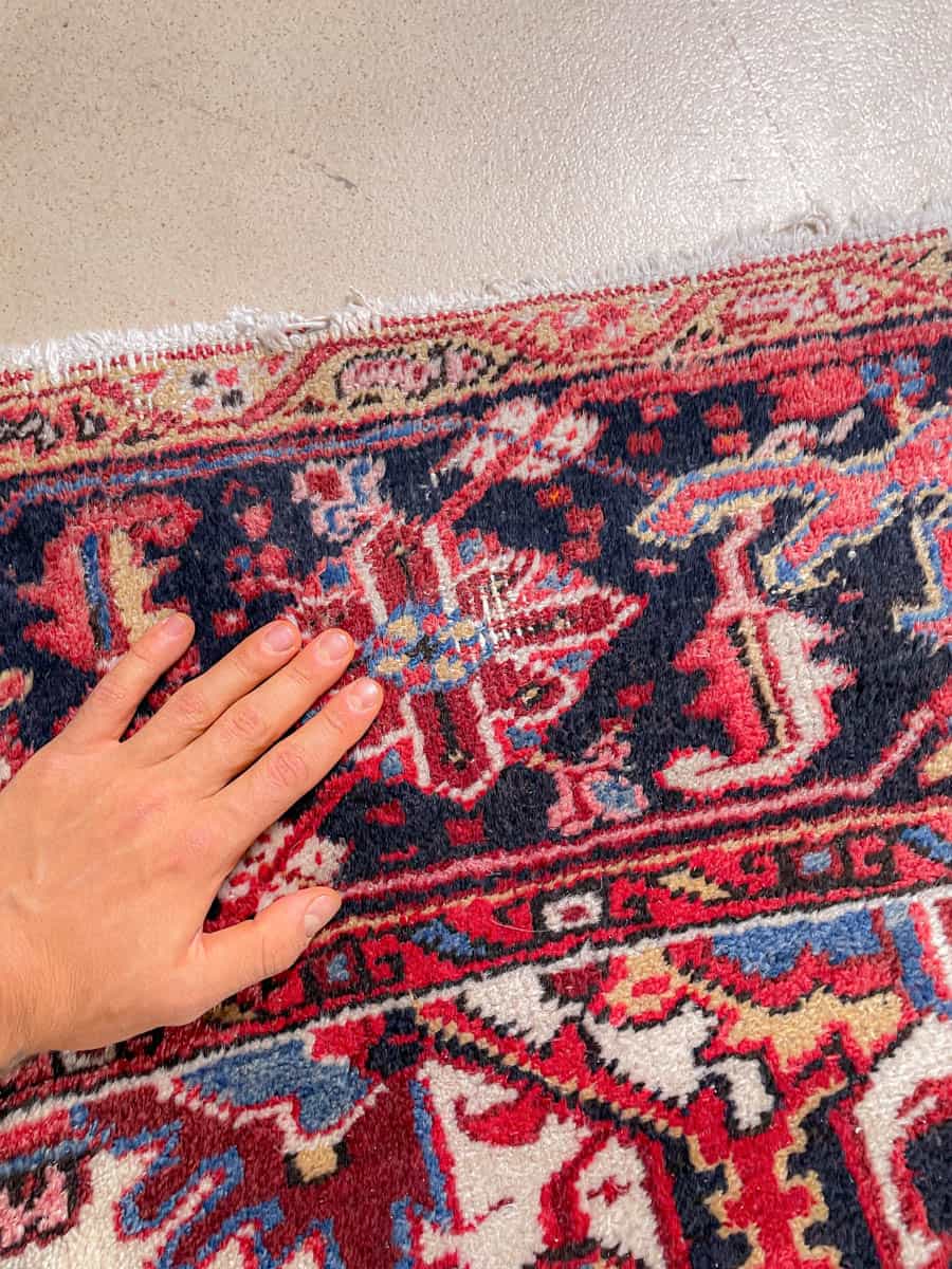 palatsikokoinen psykedeelinen heriz 1960 luvulta  430 x 317 cm (kopio)