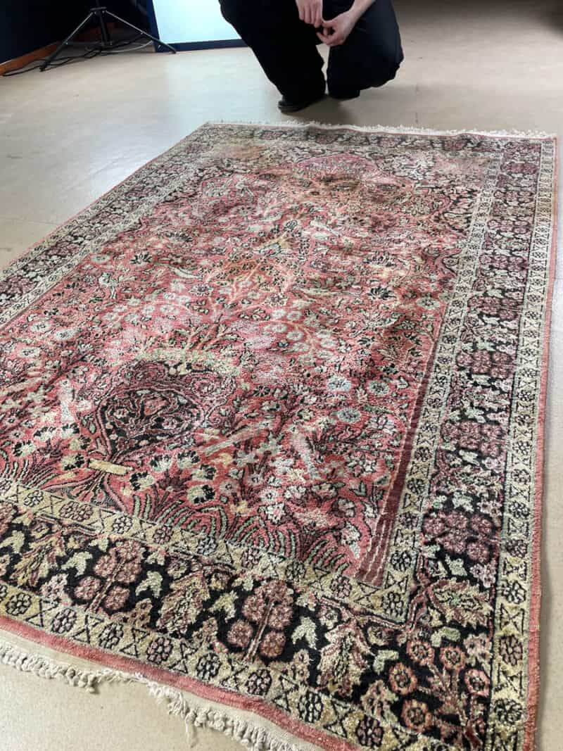 silkkimatto puutarha ghom 94 x 60 cm (kopio)