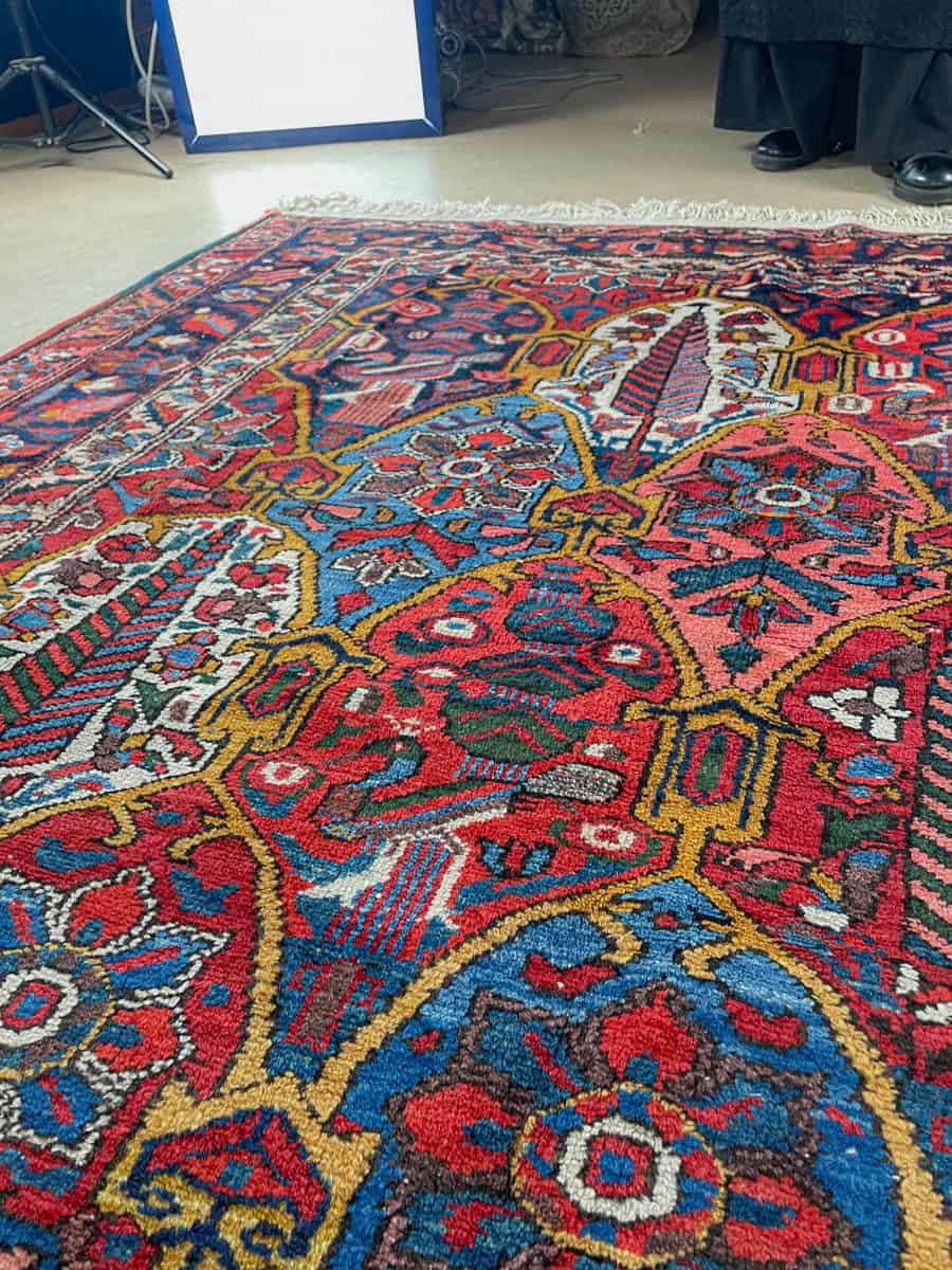 upea puutarha bahtijaari 1960 luvulta 280 x 215 cm (kopio)