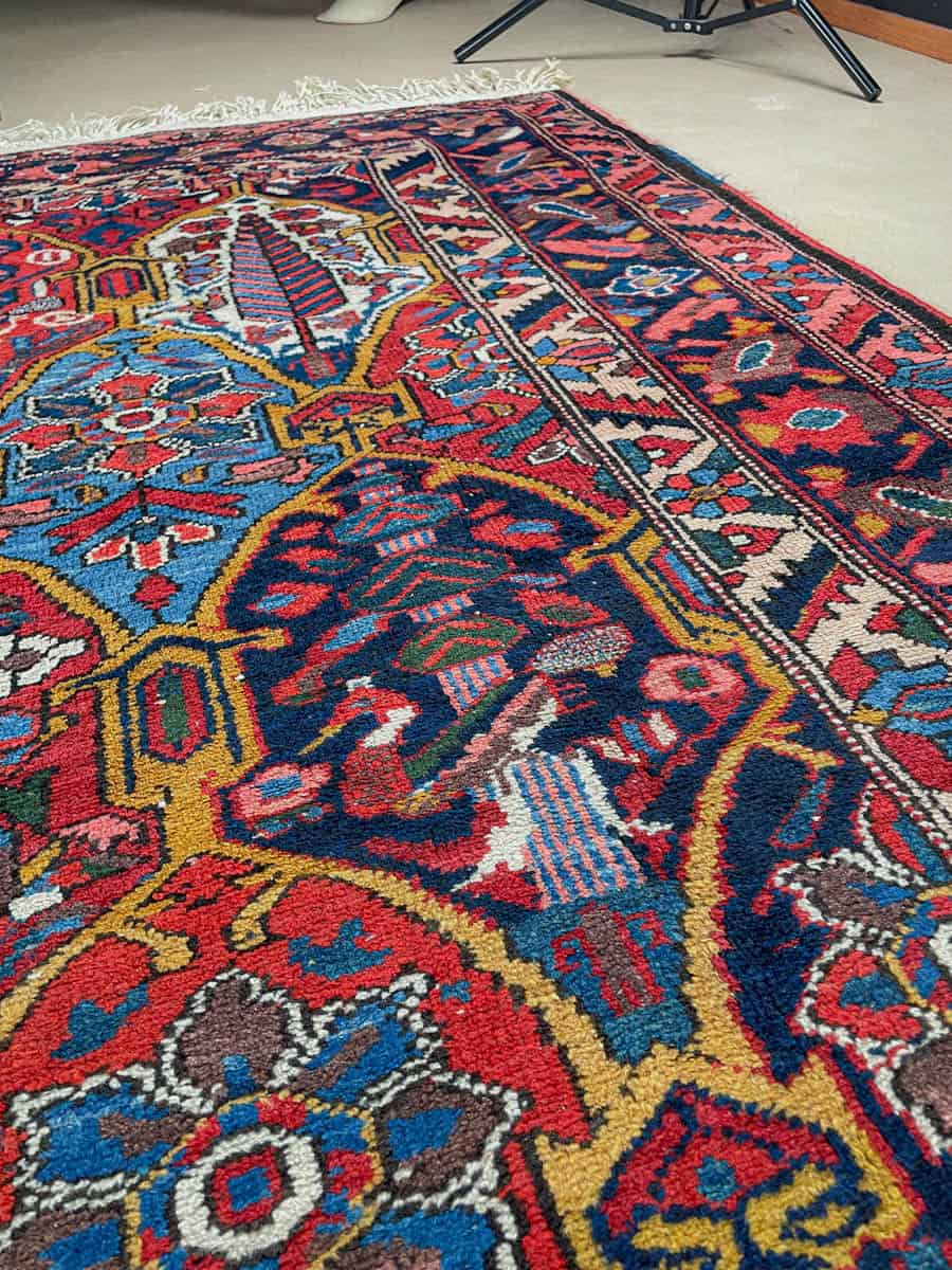 upea puutarha bahtijaari 1960 luvulta 322 x 200 cm