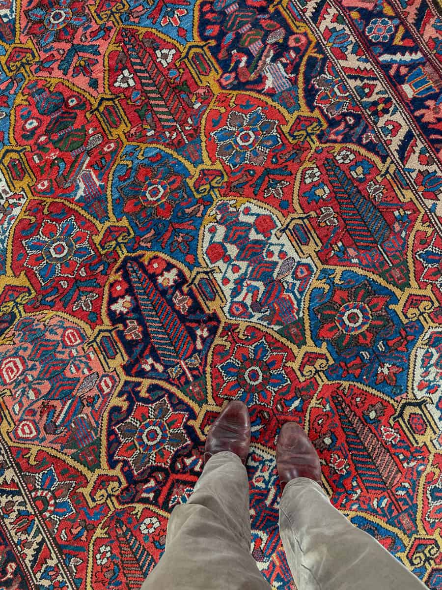 upea puutarha bahtijaari 1960 luvulta 322 x 200 cm