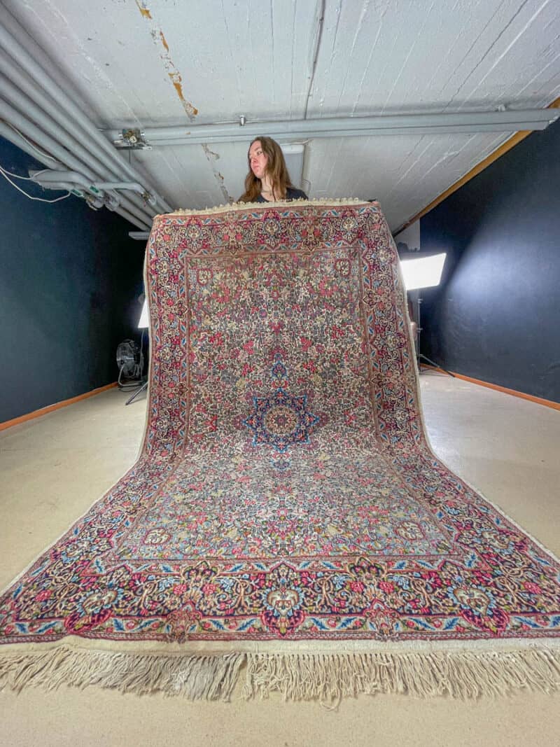 pastellinen puoliantiikki kirman 225 x 145 cm (kopio)