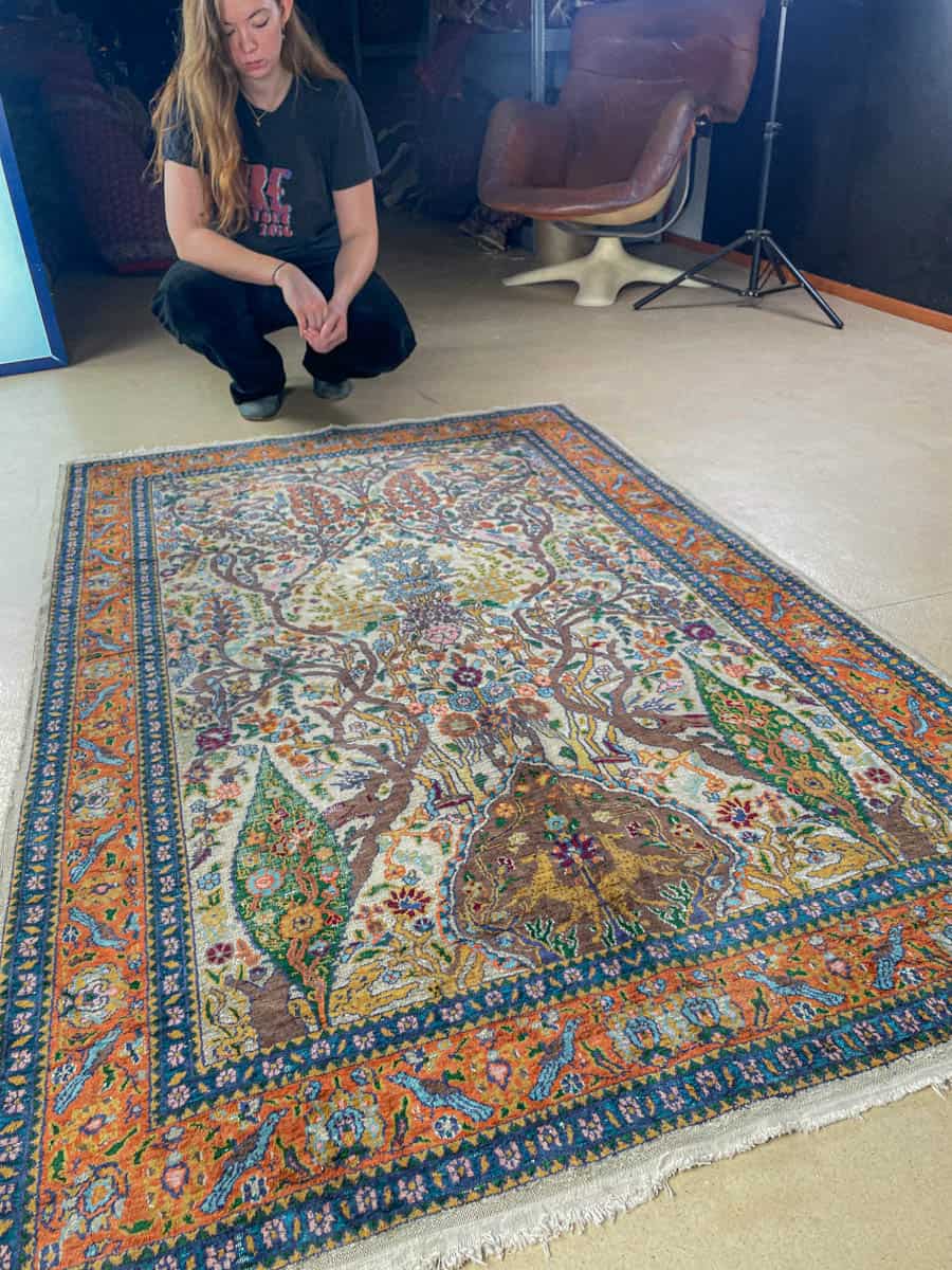 silkkimatto unelmaisen eteerinen kasmir 188 x 122 cm (kopio)