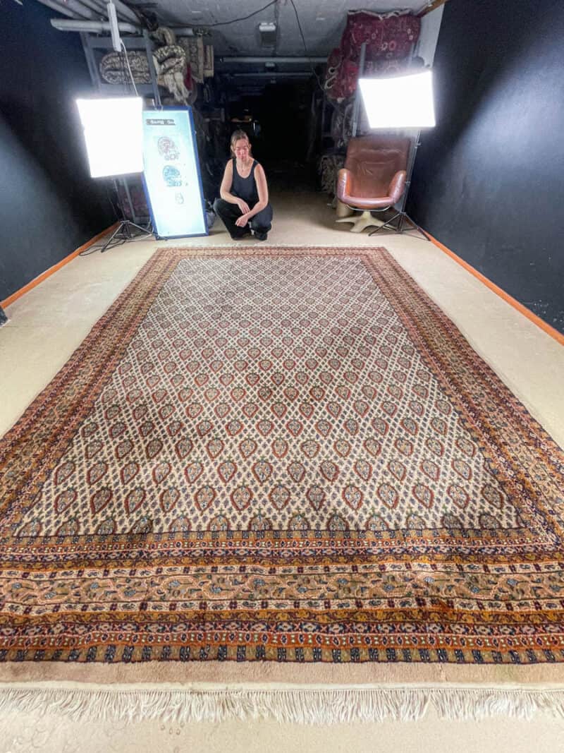 palatsikokoinen sarouk mir  385 x 275 cm (kopio)