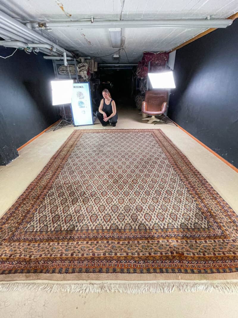 palatsikokoinen sarouk mir  385 x 275 cm (kopio)