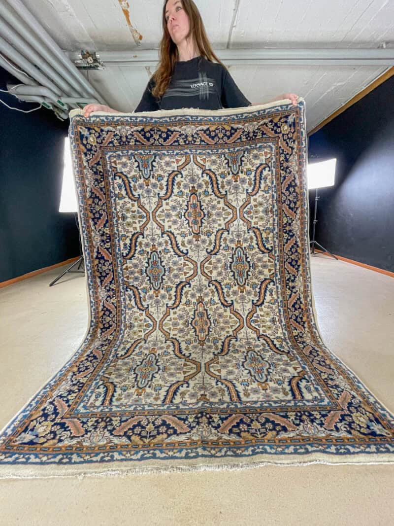 sinfoninen vintage keshan 180 x 122 cm