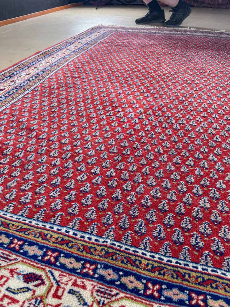 kirkkaan värinen perinteinen sarouk mir 245 x 170 cm