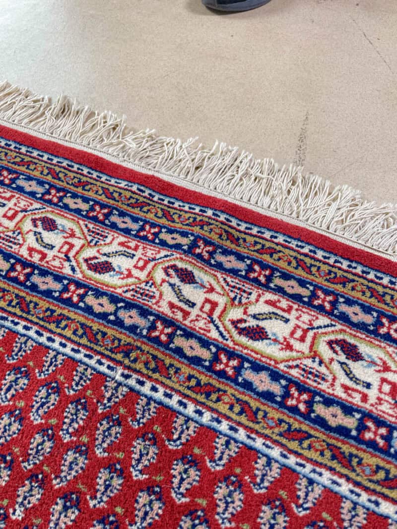 kirkkaan värinen perinteinen sarouk mir 245 x 170 cm
