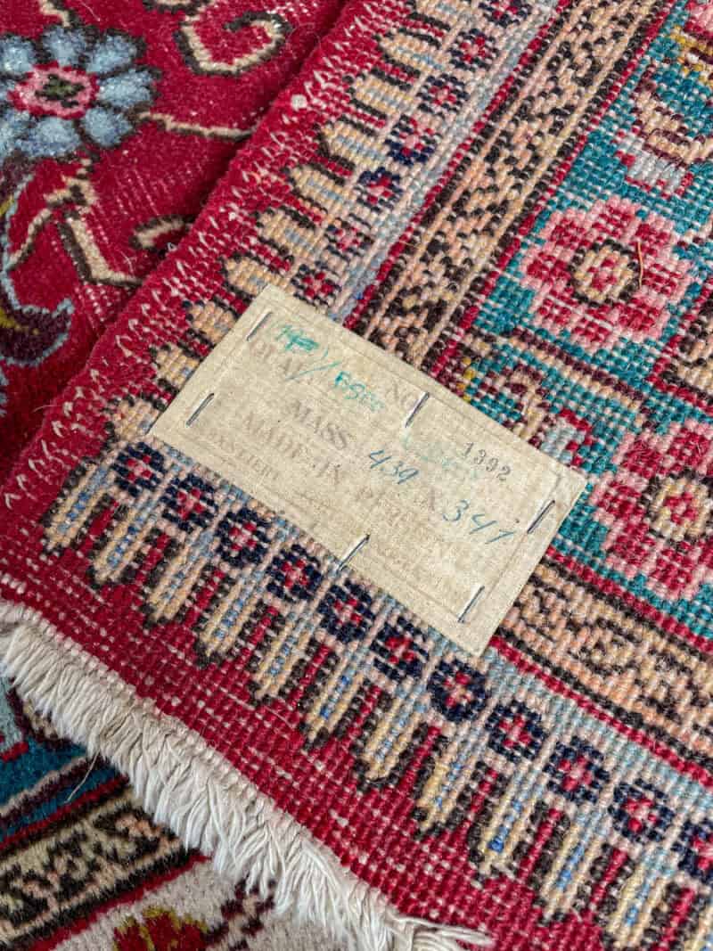 uskomaton palatsikokoinen vintage tabriz  440 x 340 cm