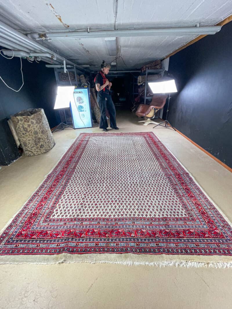 vaalea sarouk mir  314 x 220 cm