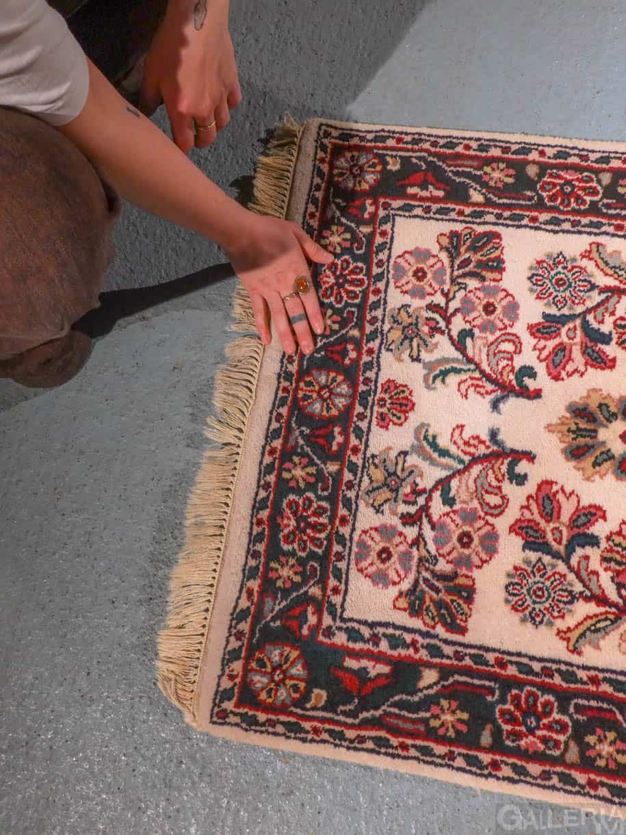 elegantin juhlallinen sarouk käytävämatto 247 x 76 cm