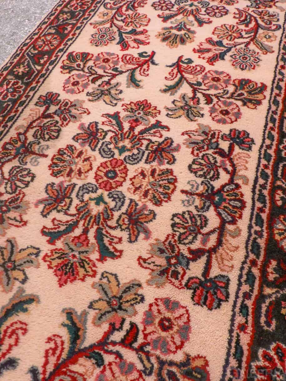elegantin juhlallinen sarouk käytävämatto 247 x 76 cm