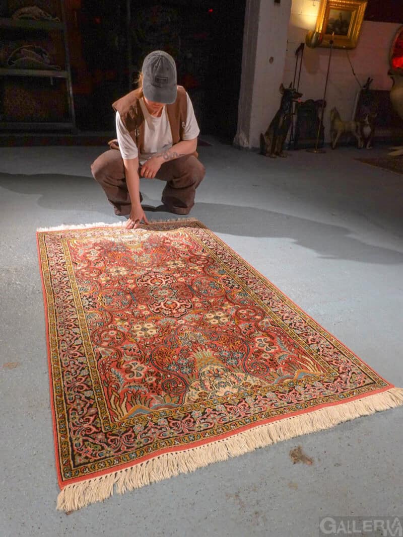 silkkimatto – hehkuva kasmir – 155 x 91 cm