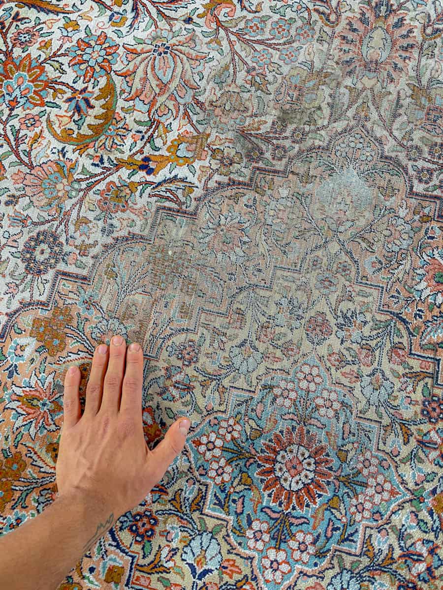 silkkimatto ylvään koristeelinen ghom 280 x 185 cm (kopio)