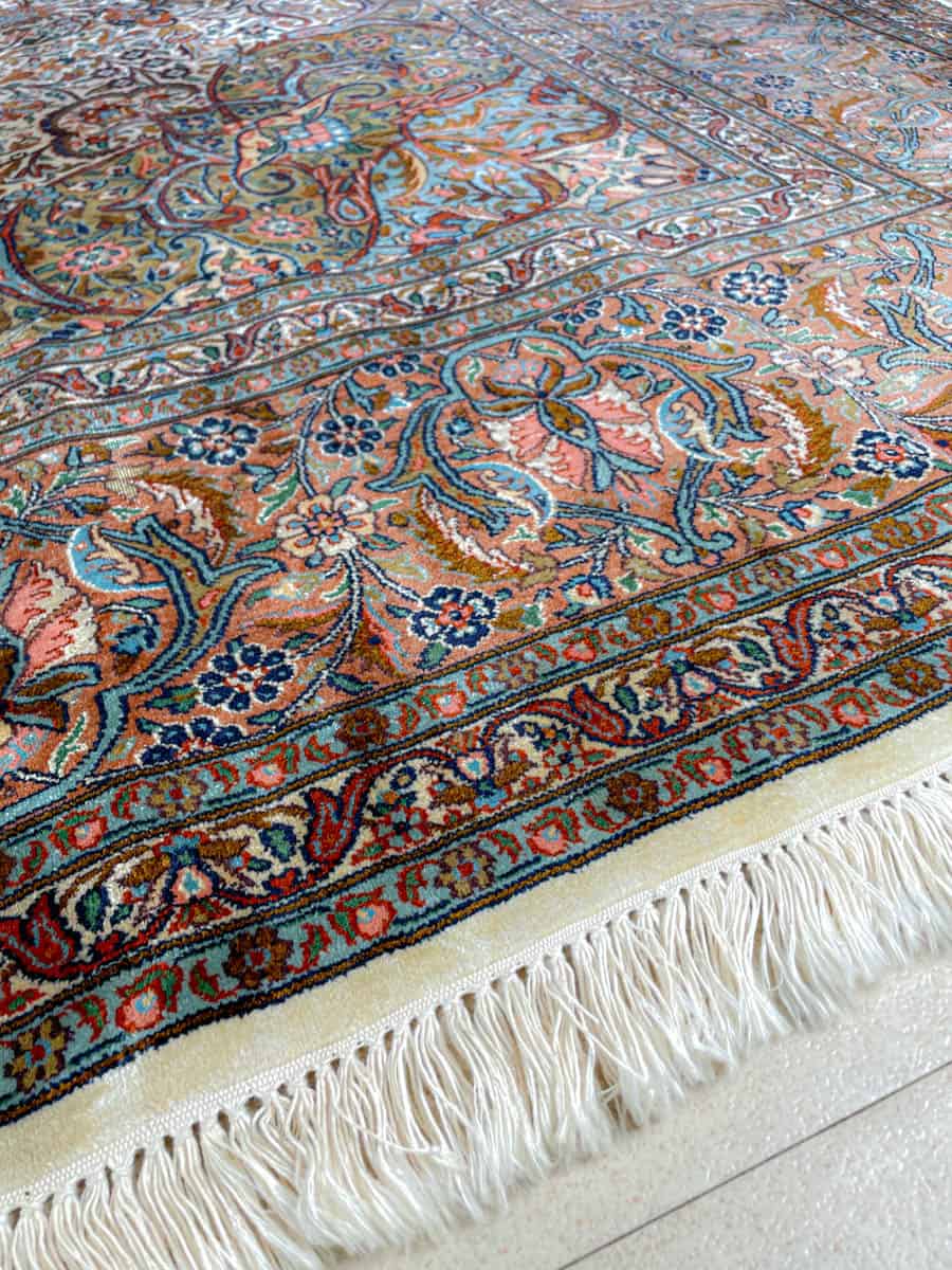 silkkimatto ylvään koristeelinen ghom 280 x 185 cm (kopio)