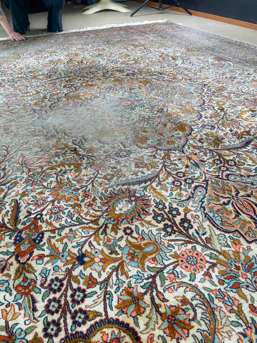 silkkimatto ylvään koristeelinen ghom 280 x 185 cm (kopio)