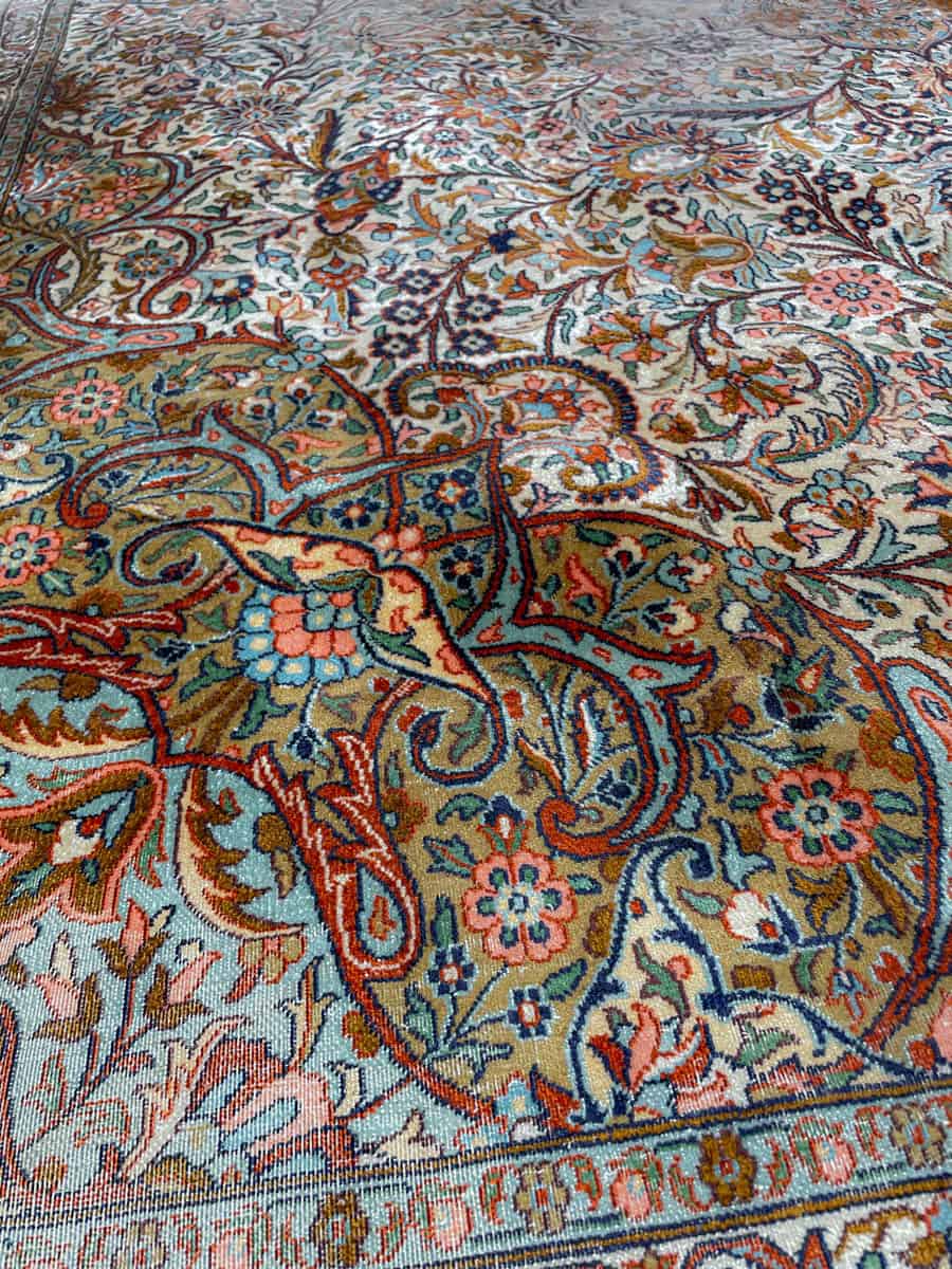 silkkimatto ylvään koristeelinen ghom 280 x 185 cm (kopio)