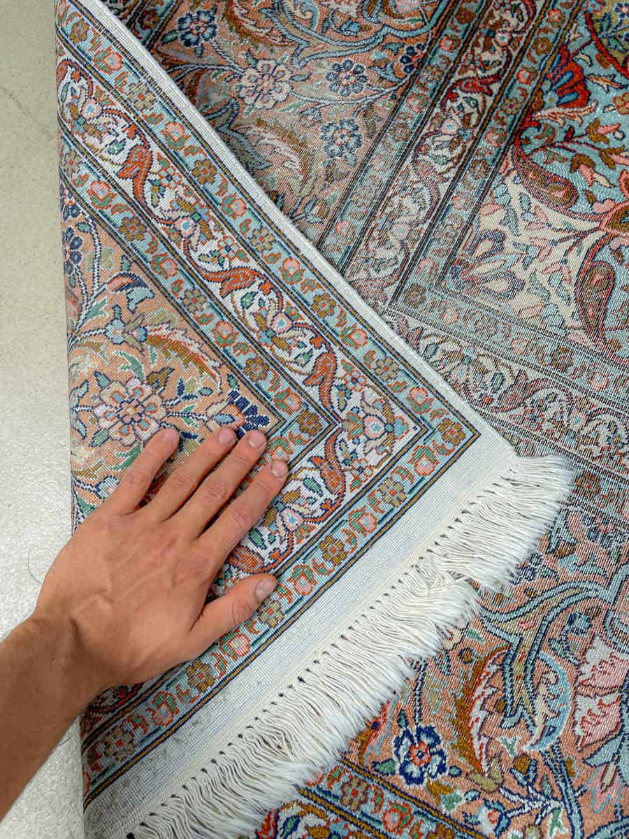 silkkimatto ylvään koristeelinen ghom 280 x 185 cm (kopio)