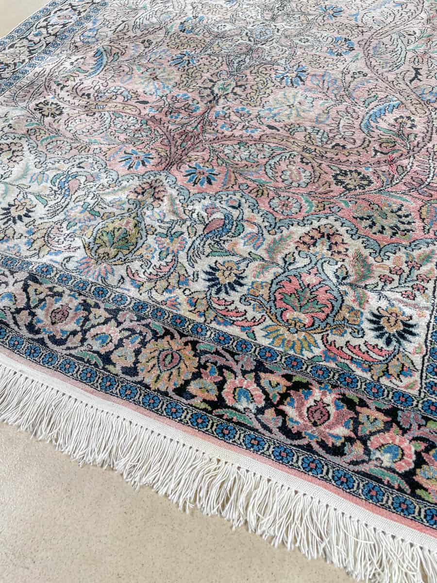 silkkimatto soinnukkaan hillitty kasmir 188 x 137 cm