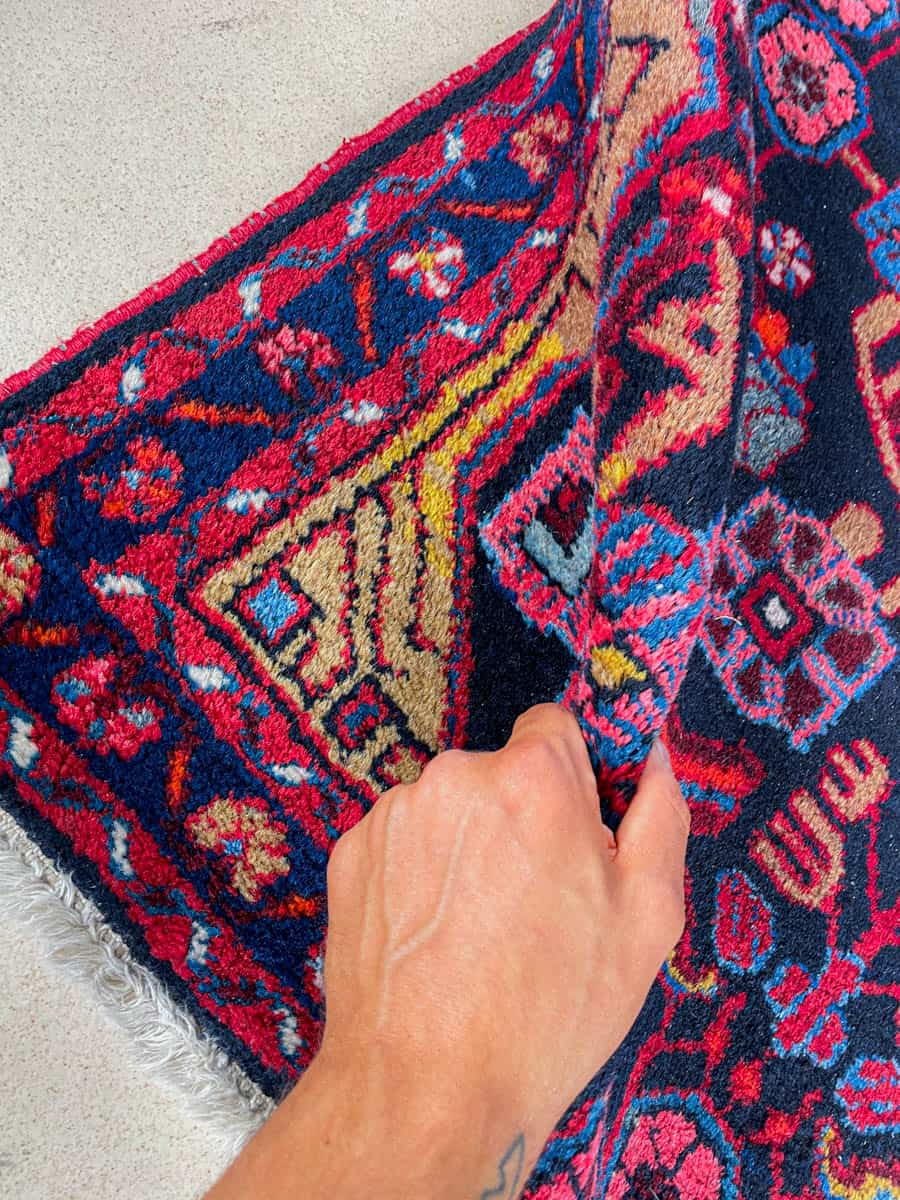 Äärimmäisen harvinainen yönsininen lilihan käytävämatto 410 x 88 cm (kopio)