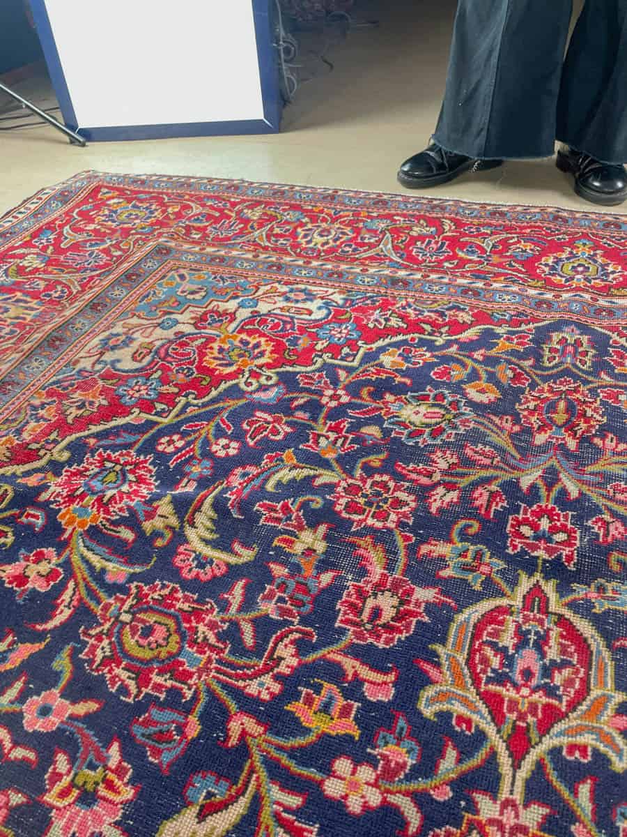 elegantin yksityiskohtainen perinteinen keshan 330 x 240 cm (kopio)