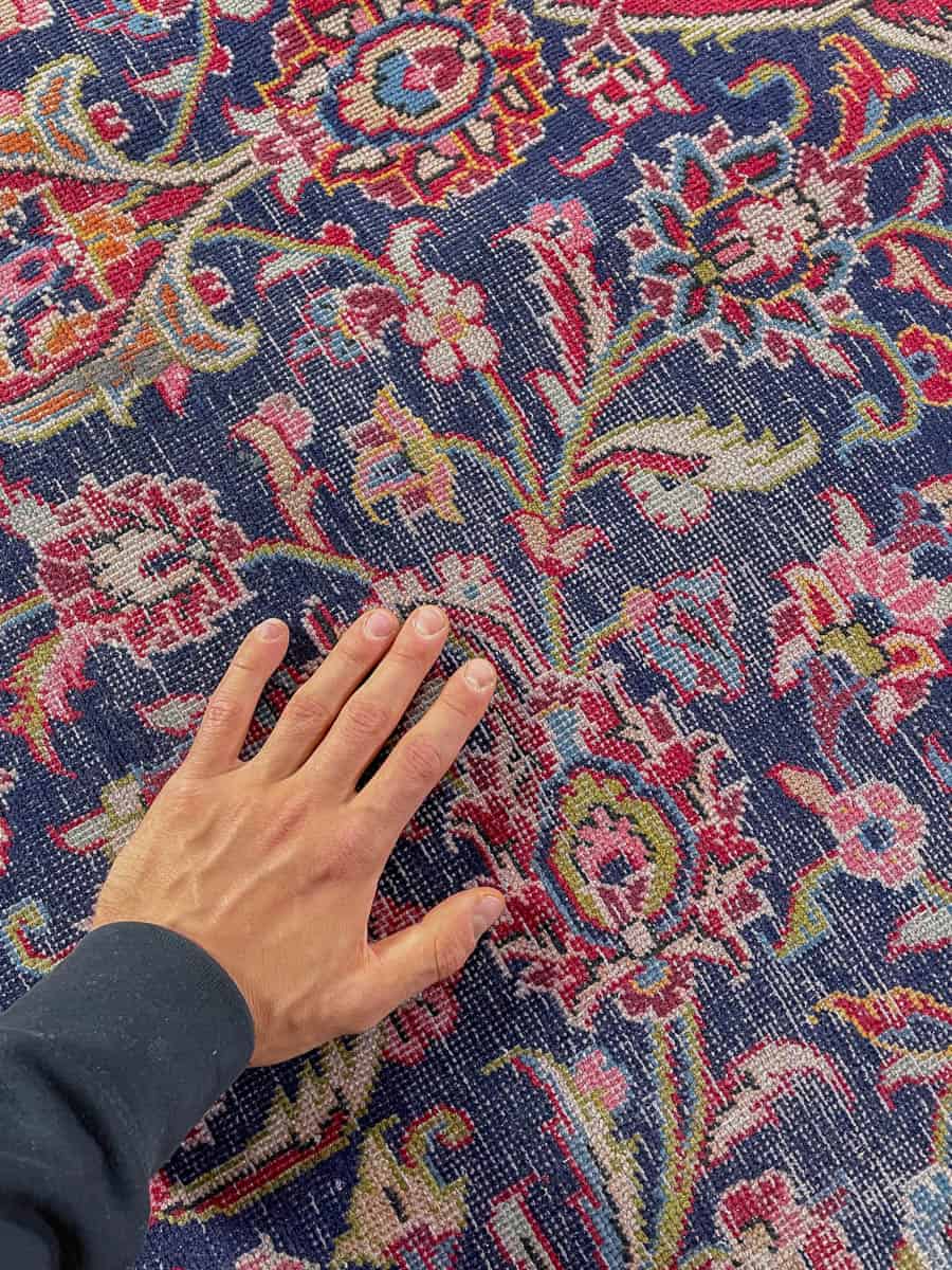 elegantin yksityiskohtainen perinteinen keshan 330 x 240 cm (kopio)