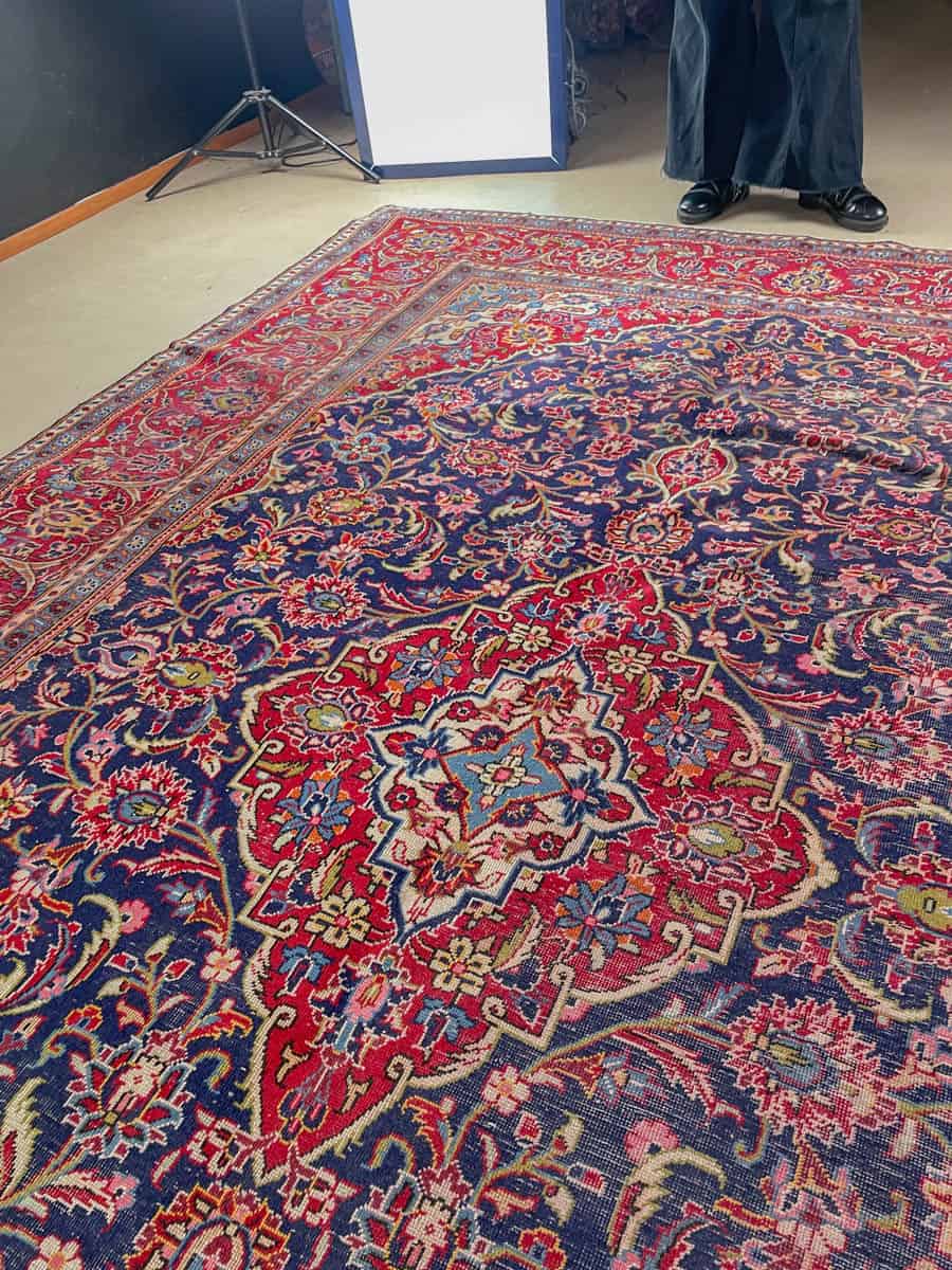 elegantin yksityiskohtainen perinteinen keshan 330 x 240 cm (kopio)