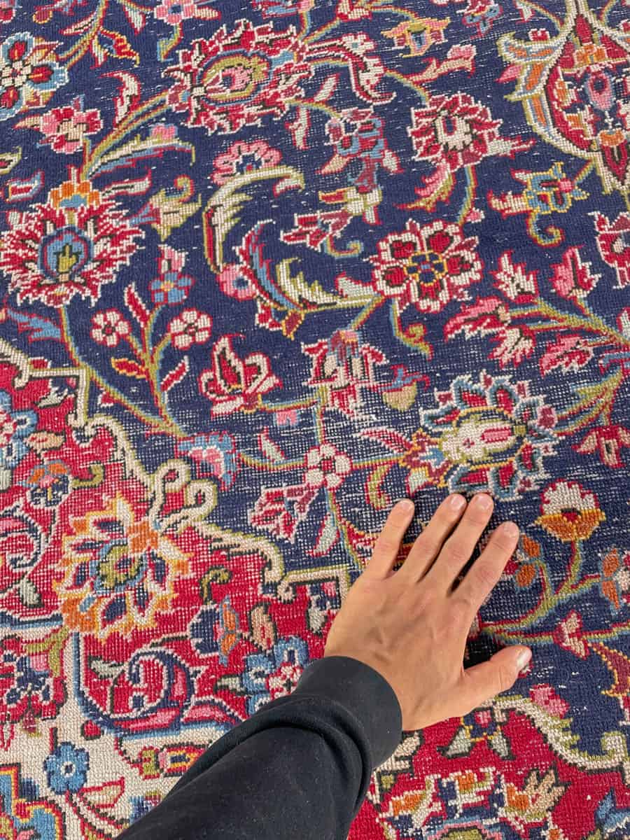 elegantin yksityiskohtainen perinteinen keshan 330 x 240 cm (kopio)