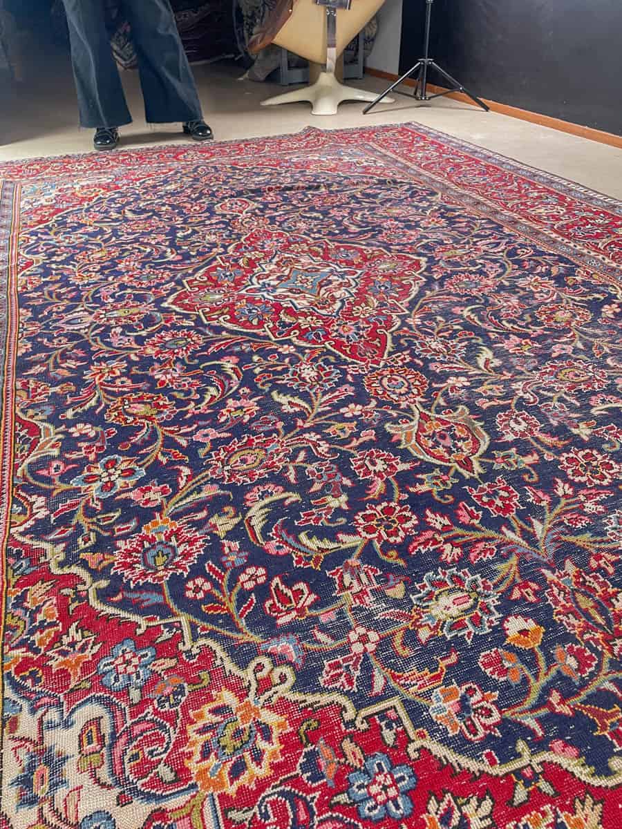 elegantin yksityiskohtainen perinteinen keshan 330 x 240 cm (kopio)