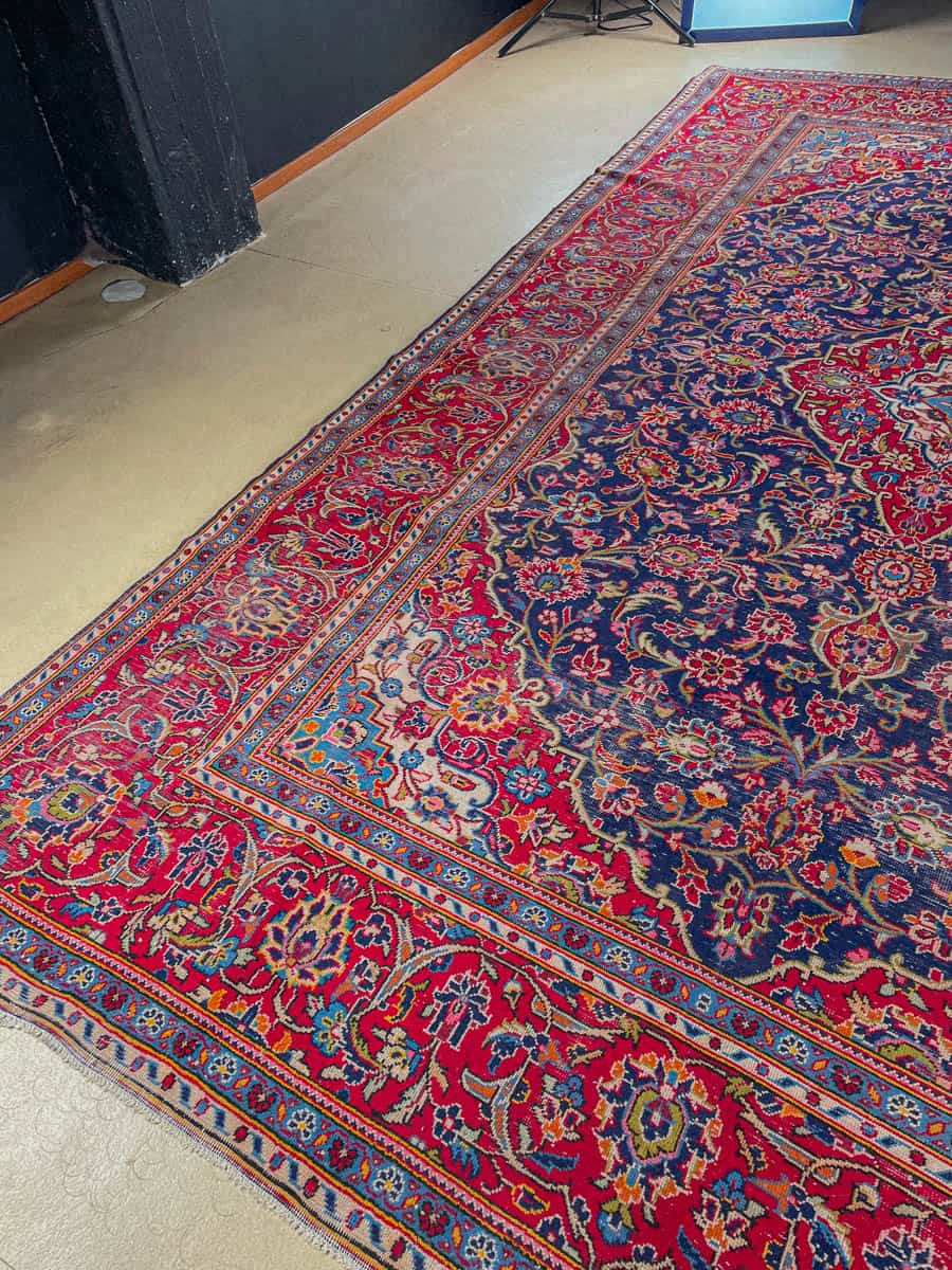 elegantin yksityiskohtainen perinteinen keshan 330 x 240 cm (kopio)