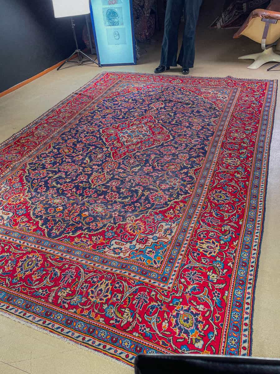 elegantin yksityiskohtainen perinteinen keshan 330 x 240 cm (kopio)