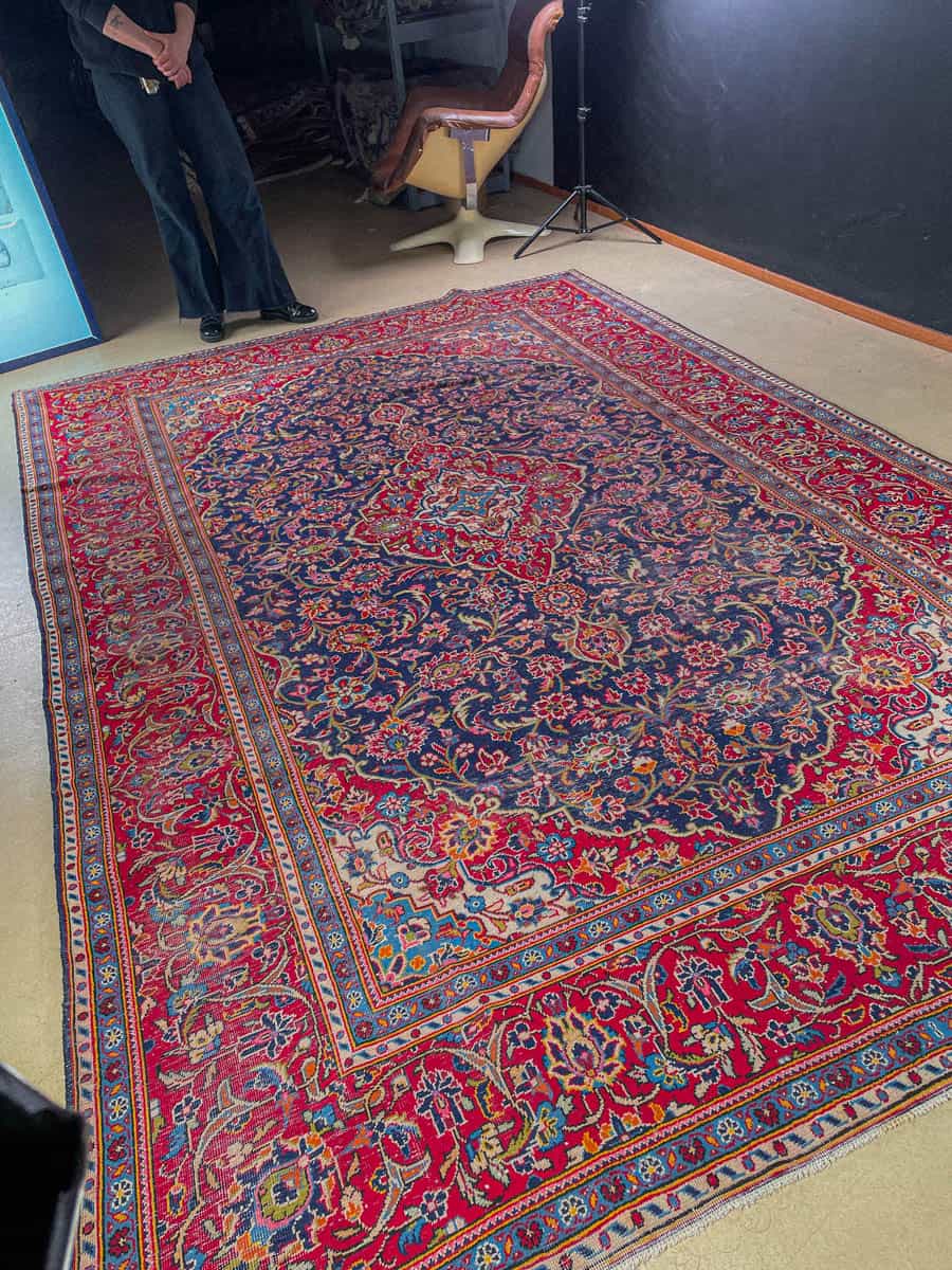 elegantin yksityiskohtainen perinteinen keshan 330 x 240 cm (kopio)