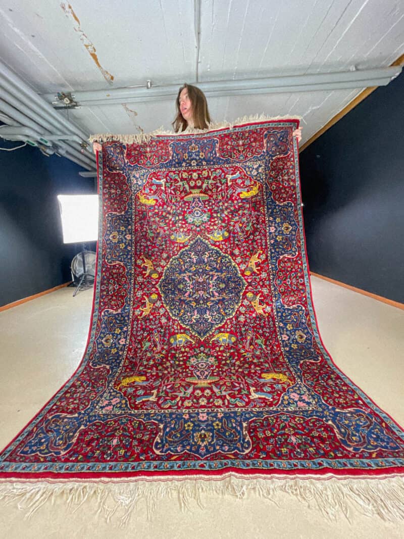 brutaali metsästys ghom 215 x 137 cm (kopio)