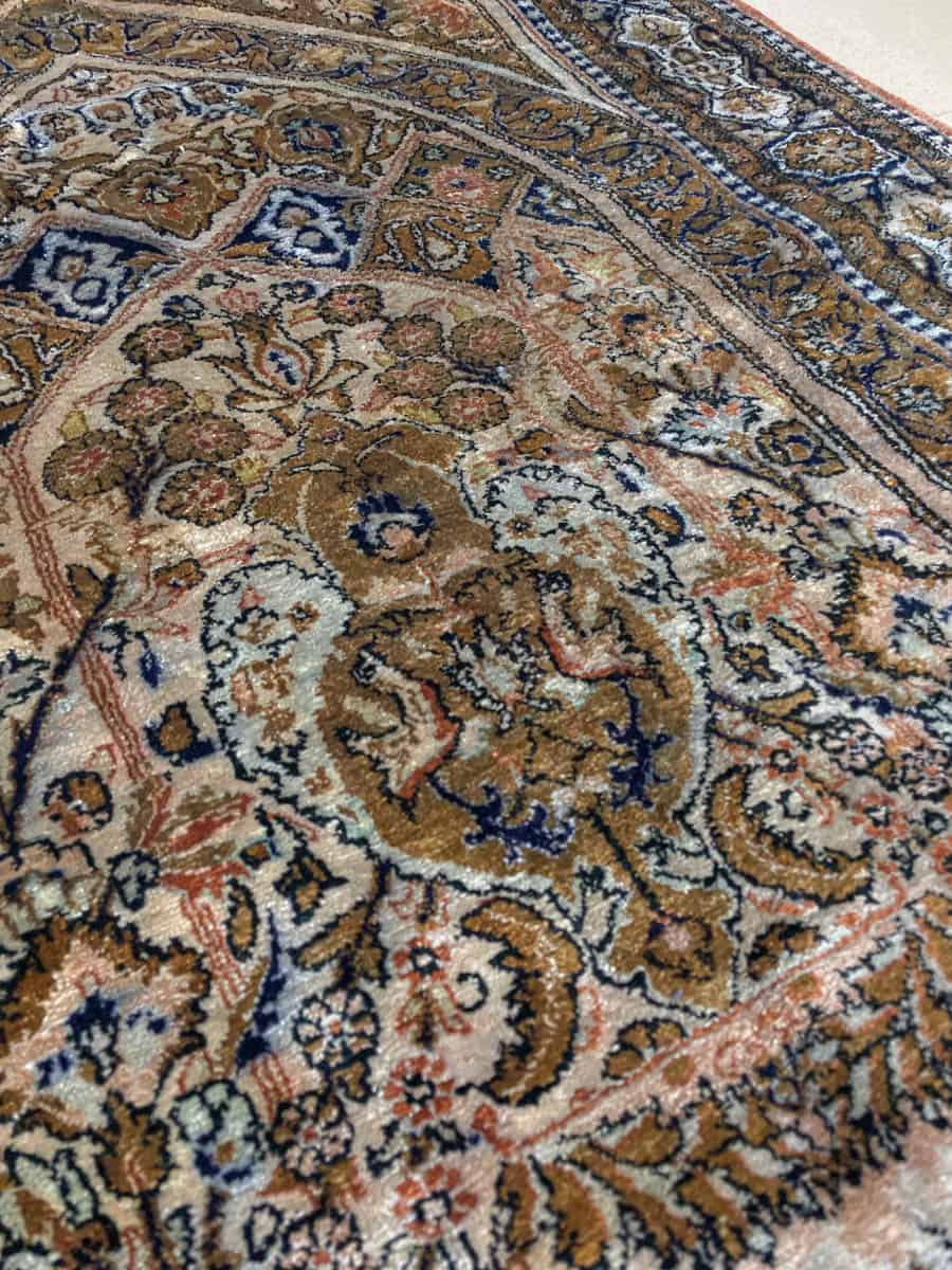 silkki silkillä loistokas hereke 138 x 80 cm