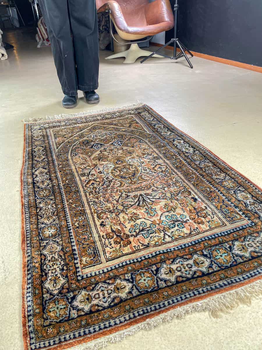 silkki silkillä loistokas hereke 138 x 80 cm