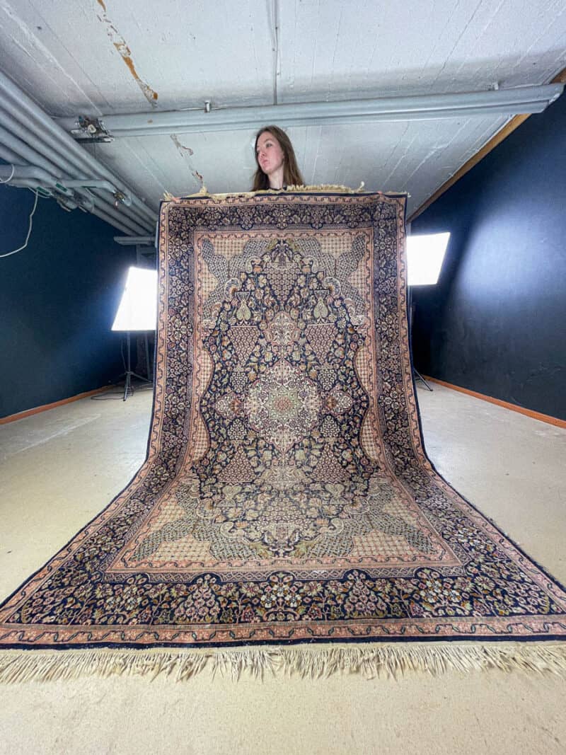 silkkimatto koristeellisen juhlallinen kasmir 153 x 91 cm (kopio)