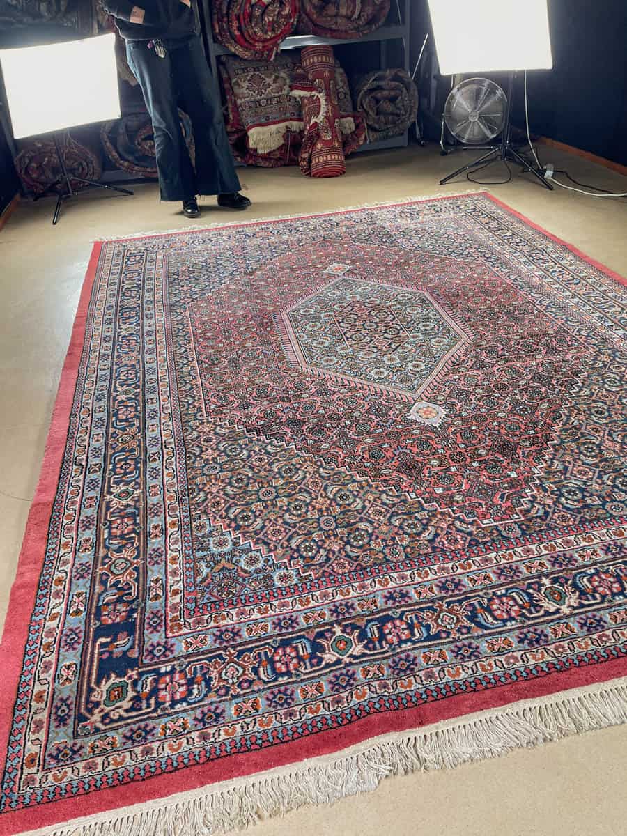 harvinainen vaaleanpunainen vintage bijar 295 x 202 cm (kopio)