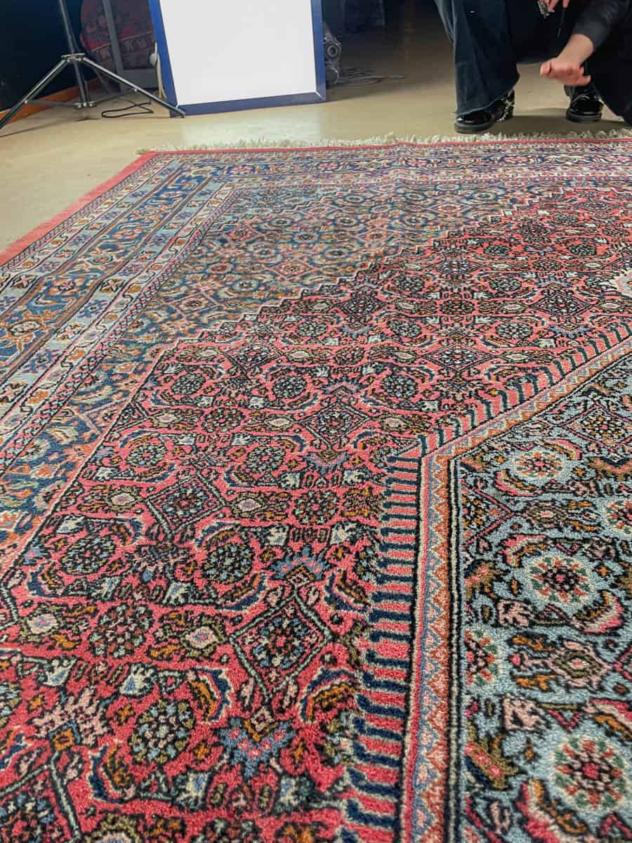 harvinainen vaaleanpunainen vintage bijar 295 x 202 cm (kopio)