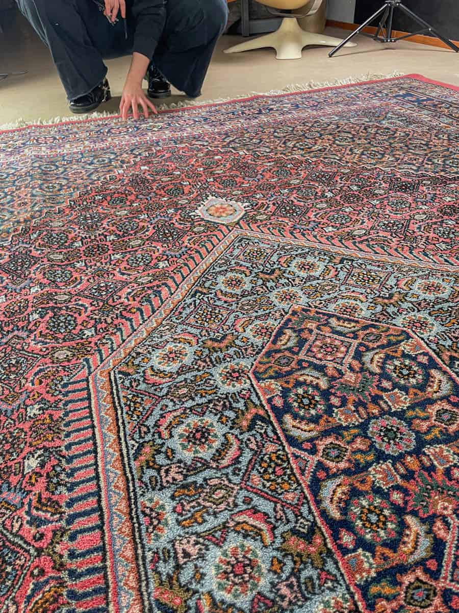 harvinainen vaaleanpunainen vintage bijar 295 x 202 cm (kopio)