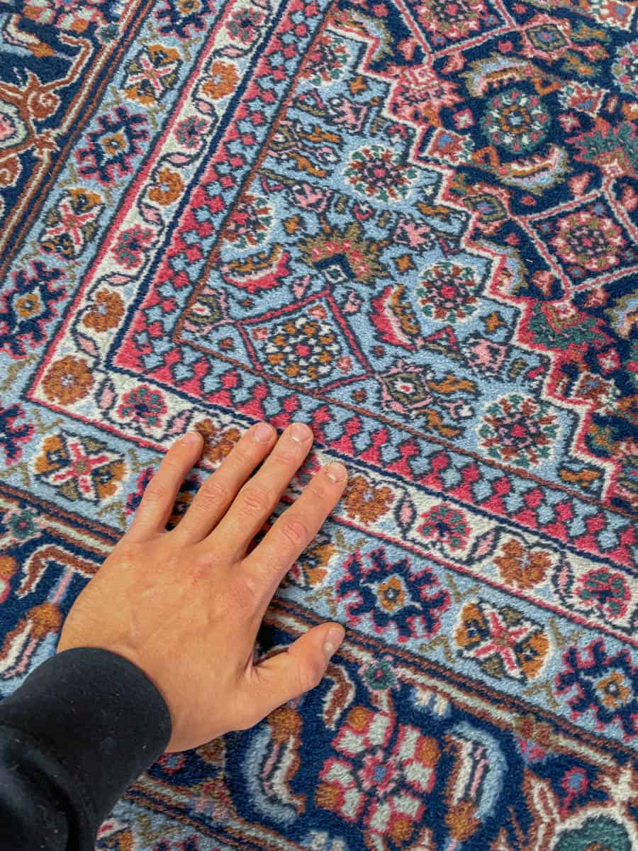 harvinainen vaaleanpunainen vintage bijar 295 x 202 cm (kopio)