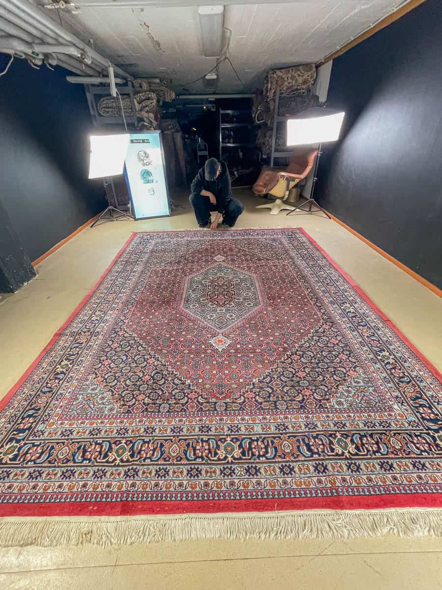 harvinainen vaaleanpunainen vintage bijar 295 x 202 cm (kopio)