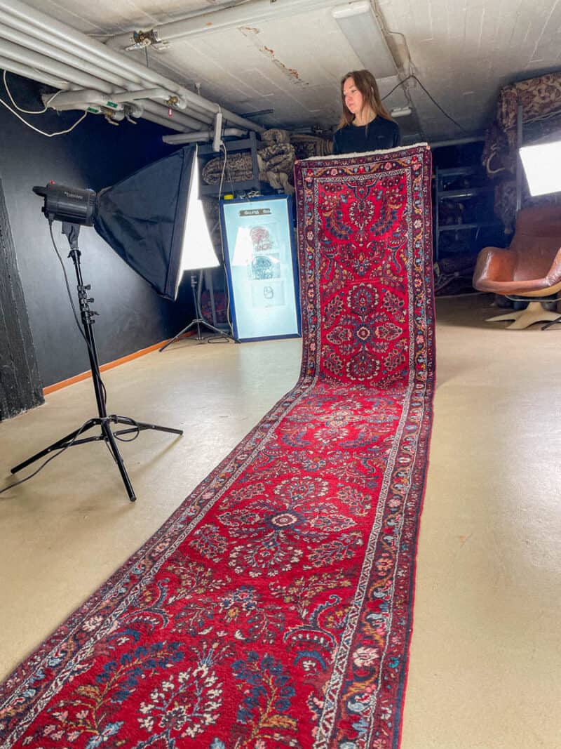 maaginen lilihan käytävämatto – 415 x 80 cm