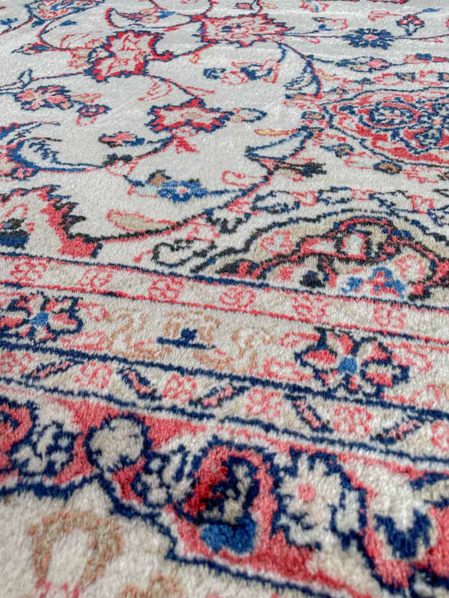 tyrmäävän elegantti palatsikokoinen sarouk 1960 luvulta 405 x 320 cm