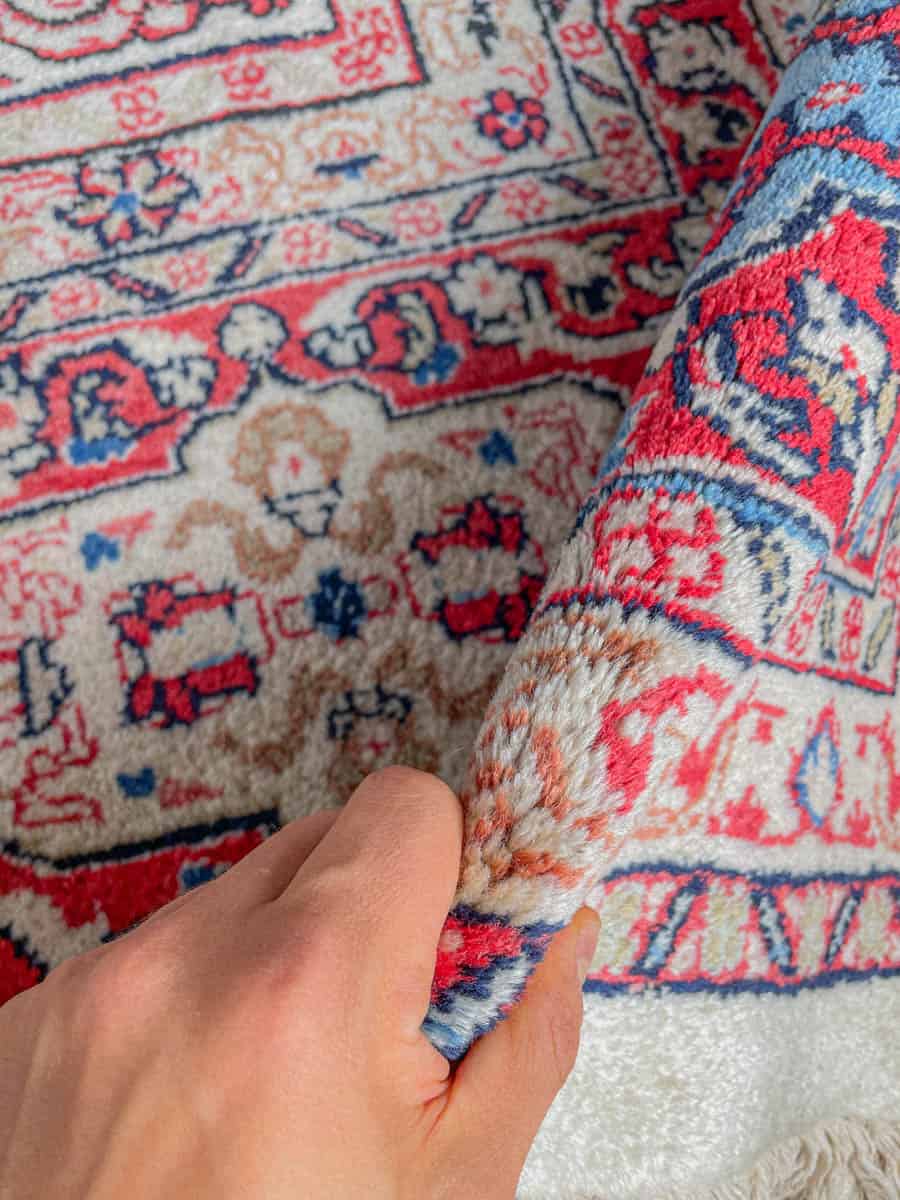 tyrmäävän elegantti palatsikokoinen sarouk 1960 luvulta 405 x 320 cm