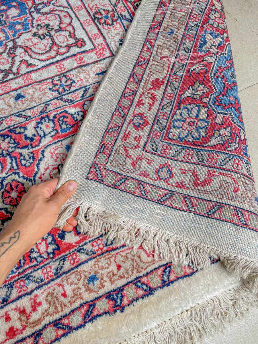 tyrmäävän elegantti palatsikokoinen sarouk 1960 luvulta 405 x 320 cm