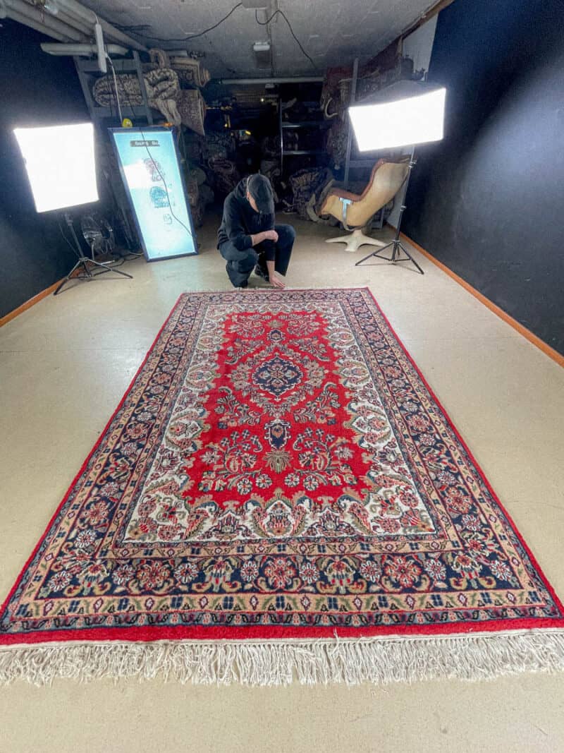 kauniin harmoninen tabriz 250 x 170 cm