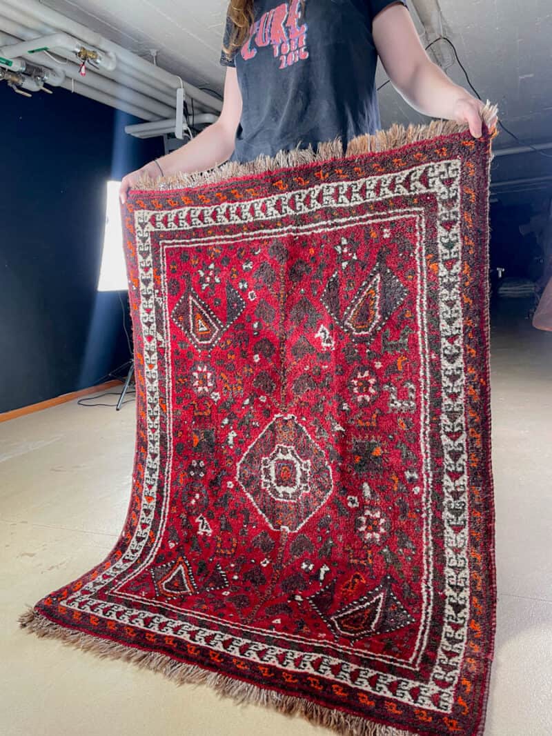 historiallinen gasghai – 124 x 90 cm