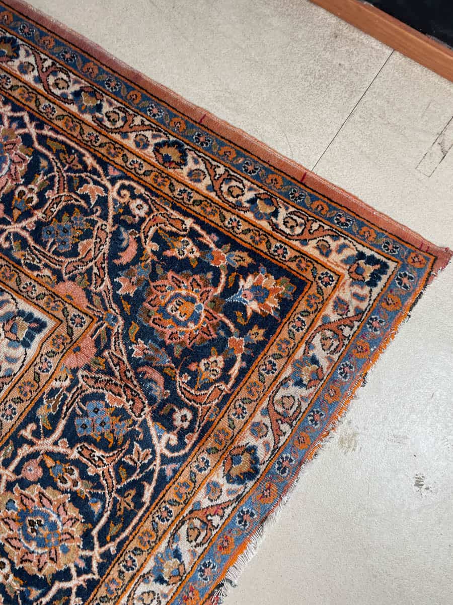 Äärimmäisen yksityiskohtainen palatsikokoinen keshan 393 x 302 cm (kopio) (kopio)