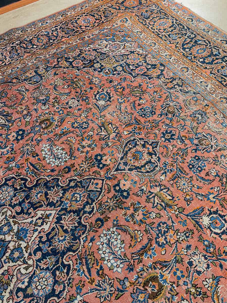 Äärimmäisen yksityiskohtainen palatsikokoinen keshan 393 x 302 cm (kopio) (kopio)