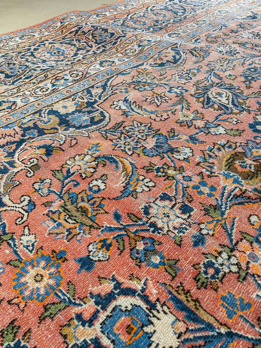 Äärimmäisen yksityiskohtainen palatsikokoinen keshan 393 x 302 cm (kopio) (kopio)